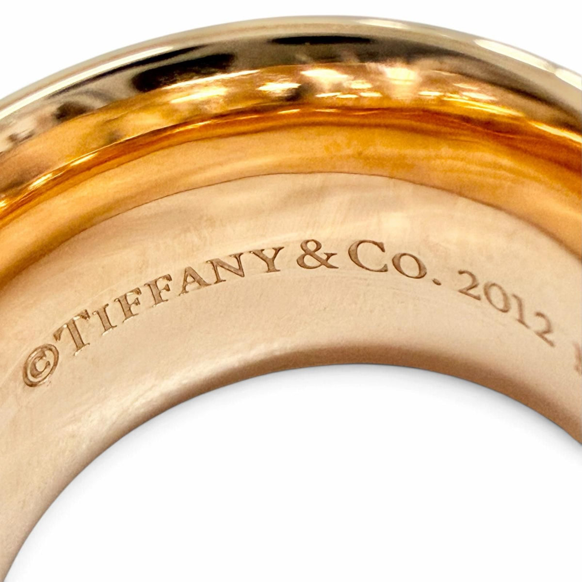 Tiffany & Co 1837 Gold Rubedo Wide Ring — view 6