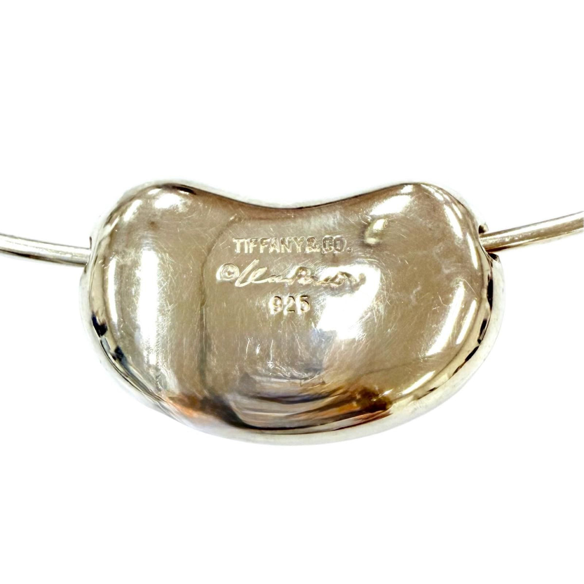 Tiffany & Co Elsa Peretti Bean Choker 925 Necklace Silver — view 4