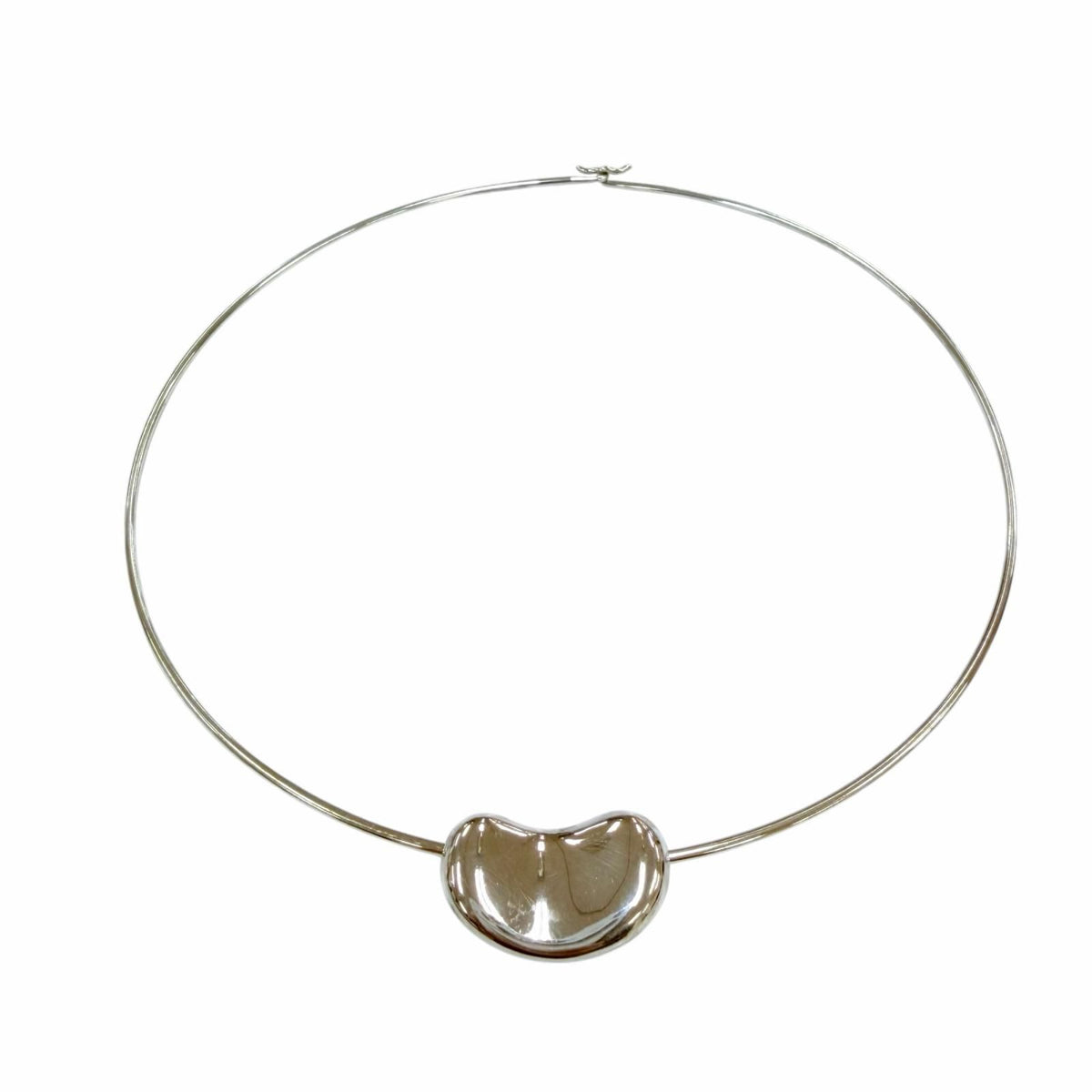 Tiffany & Co Elsa Peretti Bean Choker 925 Necklace Silver