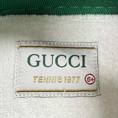 Gucci GG Canvas Tennis Sherry Line Low-Top Sneakers Beige 6.5 — view 8