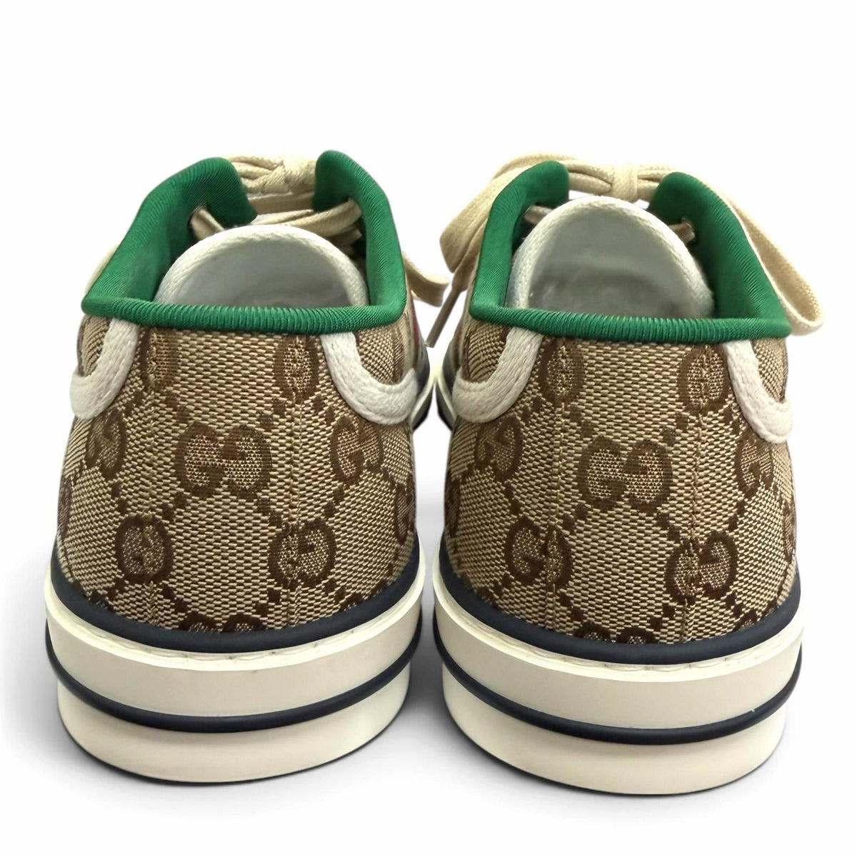 Gucci GG Canvas Tennis Sherry Line Low-Top Sneakers Beige 6.5 — view 4