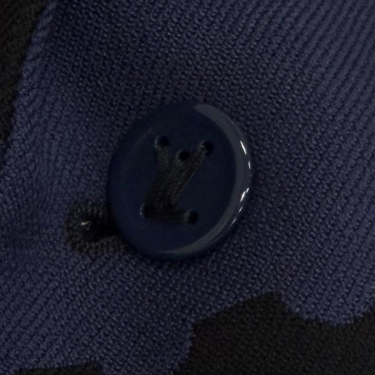 Louis Vuitton NIGO Giant Damier Tailored Jacket Navy 48 — view 7