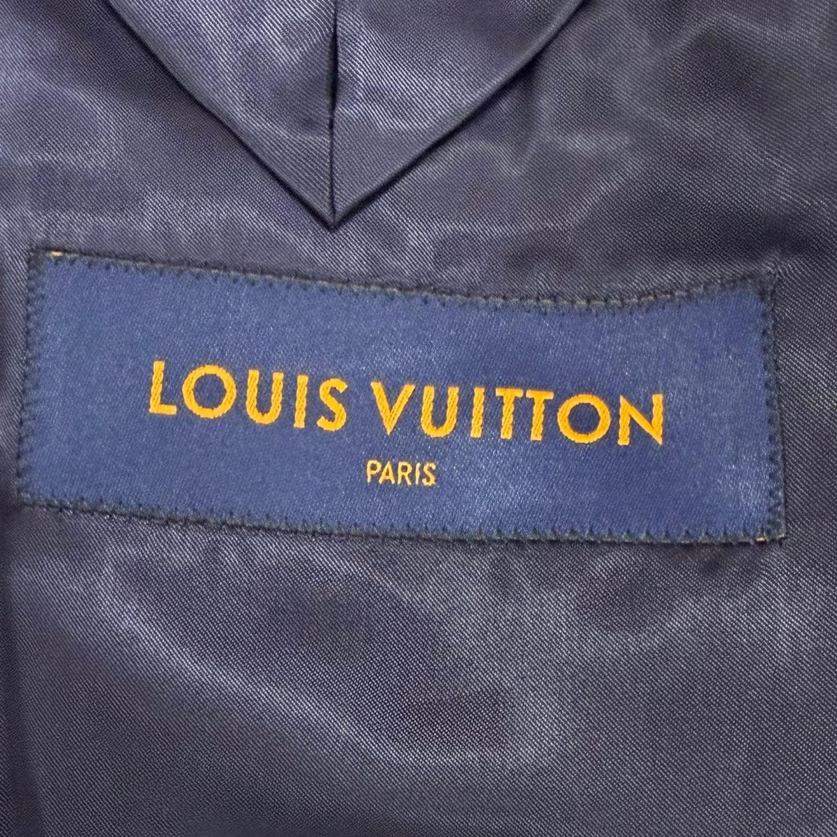 Louis Vuitton NIGO Giant Damier Tailored Jacket Navy 48 — view 8