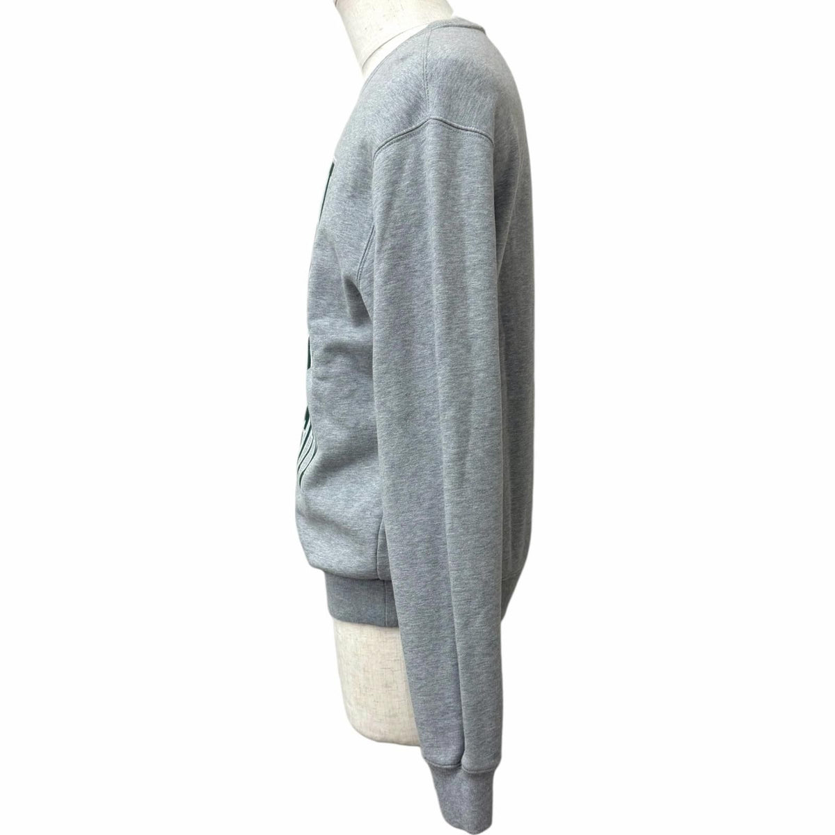 Gucci University Oversized Crew Neck Sweatshirt Light Gray XS — view 3