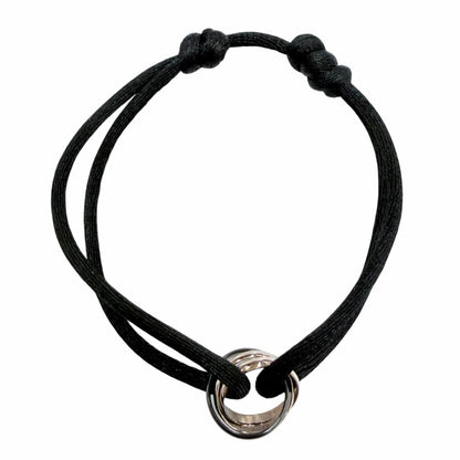 Cartier Trinity Code Bracelet Ceramic White Gold Black — view 4