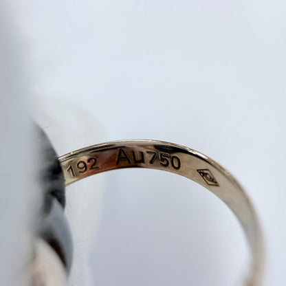 Cartier Trinity Code Bracelet Ceramic White Gold Black — view 7