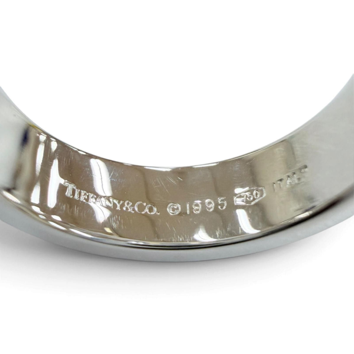 Tiffany & Co Atlas Ring Diamond White Gold JP — view 6
