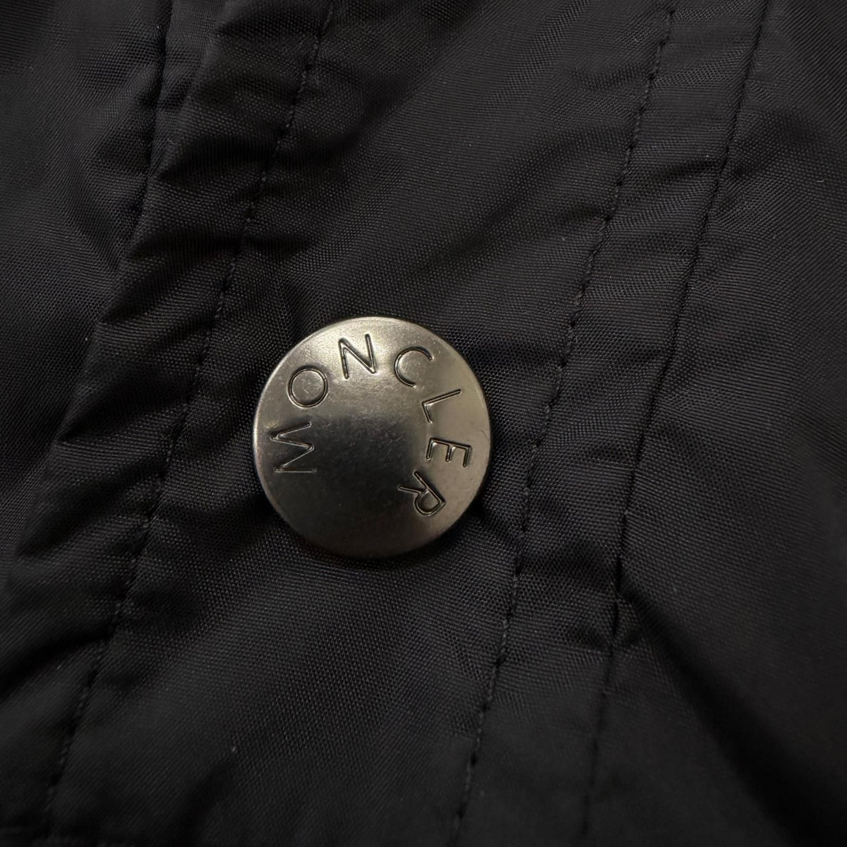 Moncler Donan Giubbotto Reversible Windbreaker Nylon Jacket Khaki Silver — view 8