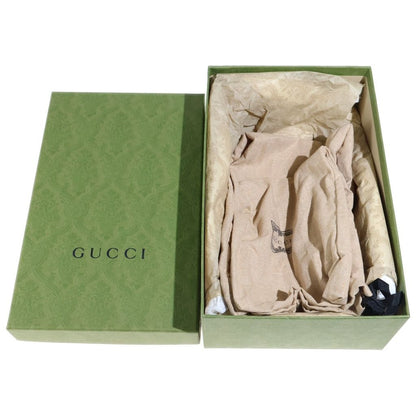 Gucci Interlocking G Sandals Gold — view 6