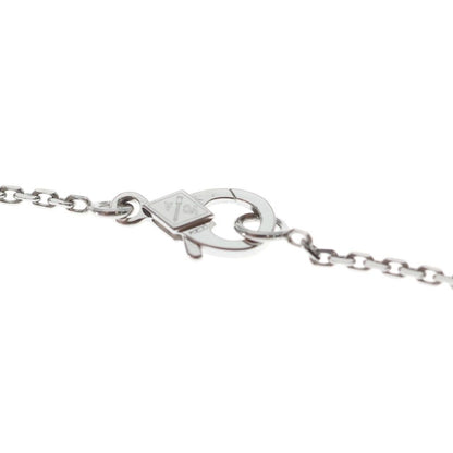 Van Cleef & Arpels Vintage Alhambra Mother of Pearl Necklace 18k White Gold — view 4
