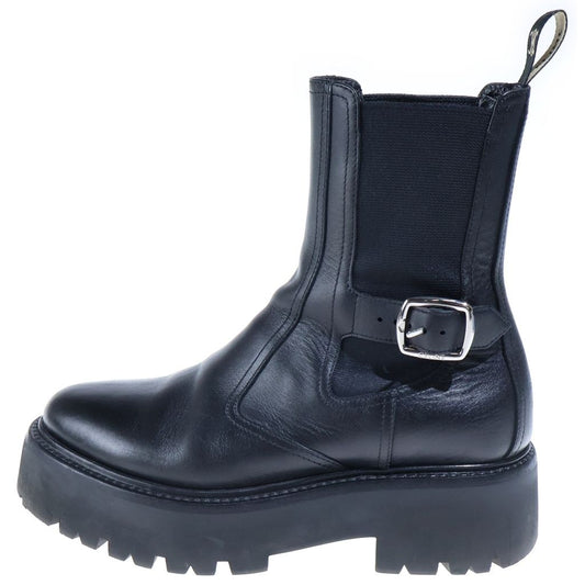 Celine Bulky Lace-up Boots Black