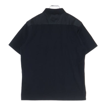 Prada Re-Nylon Front Pocket Polo Shirt Black CN 180/96 M — view 2
