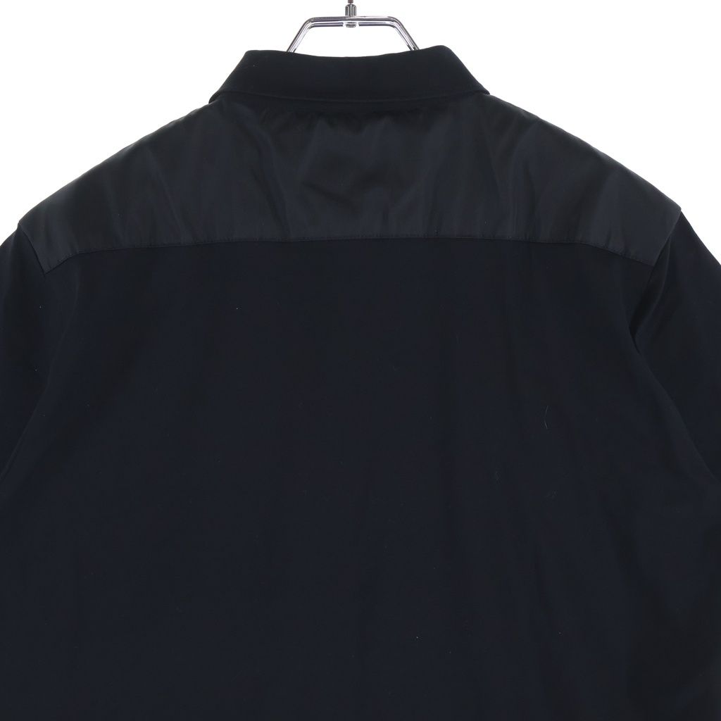 Prada Re-Nylon Front Pocket Polo Shirt Black CN 180/96 M — view 4
