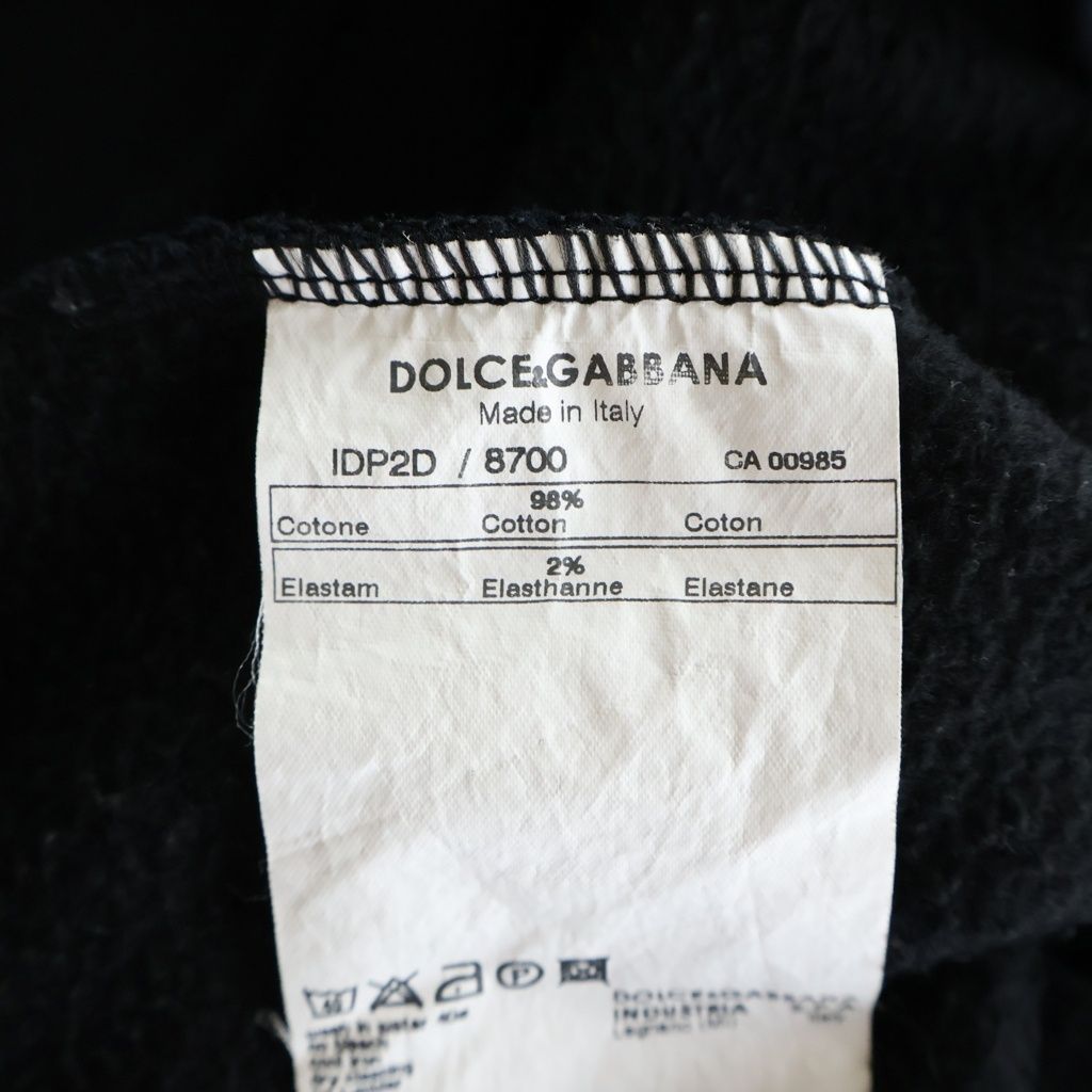 Dolce & Gabbana Mickey Mouse Rhinestone Hoodie Black — view 8