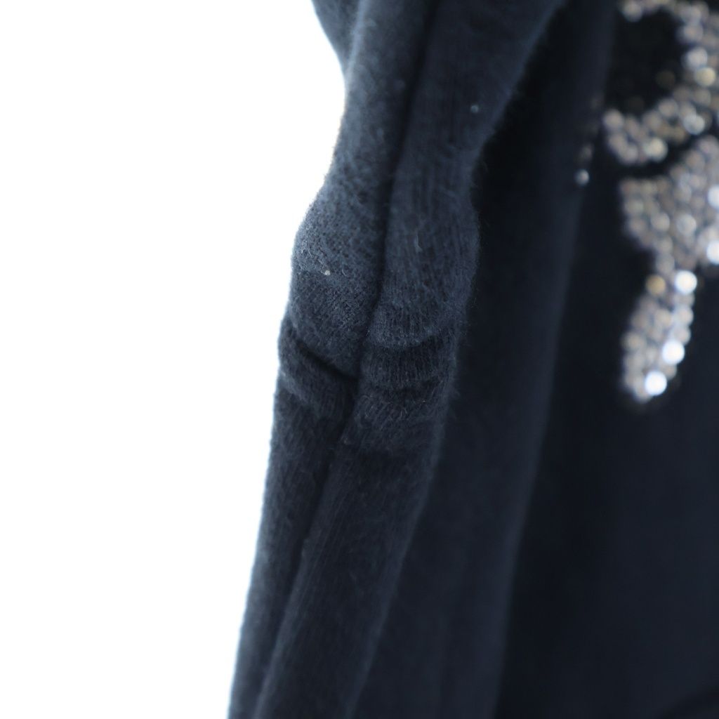 Dolce & Gabbana Mickey Mouse Rhinestone Hoodie Black — view 6