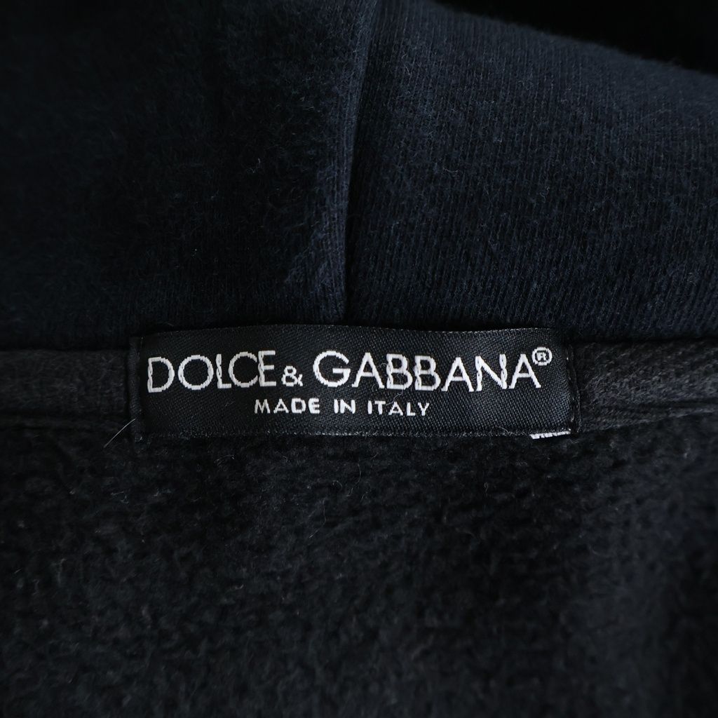 Dolce & Gabbana Mickey Mouse Rhinestone Hoodie Black — view 7