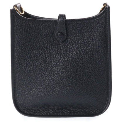 Hermes Evelyne Amazon TPM Black Taurillon Clemence Gold Shoulder Bag — view 2