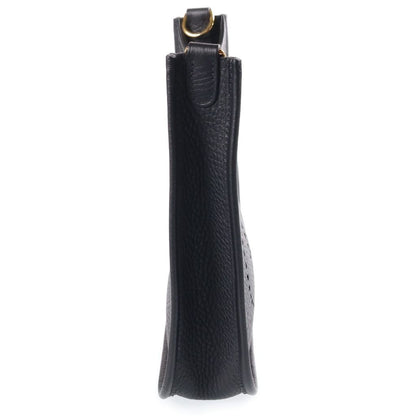 Hermes Evelyne Amazon TPM Black Taurillon Clemence Gold Shoulder Bag — view 3