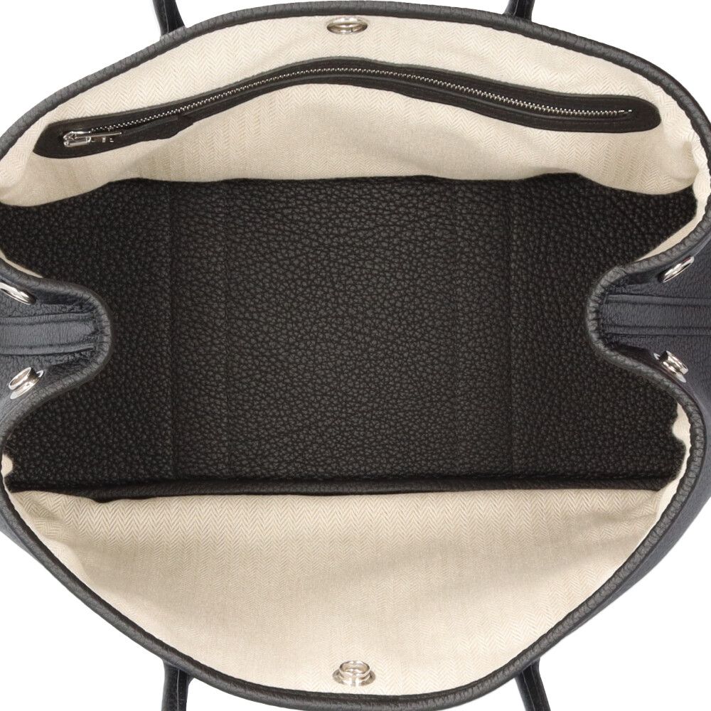 Hermes Garden Party TPM Tote Bag Negonda Black — view 5