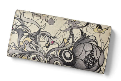 Prada Wallet James Jean Rabbit Print Gray Scarf Collaboration Art Design — view 2