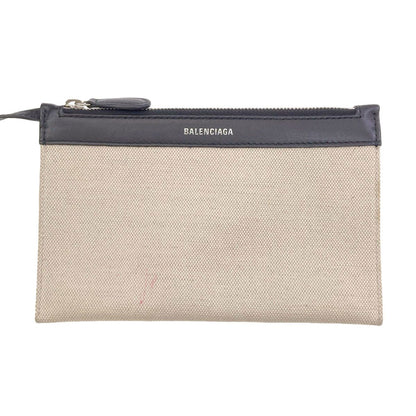Balenciaga Navy Cabas Tote Bag Canvas — view 7