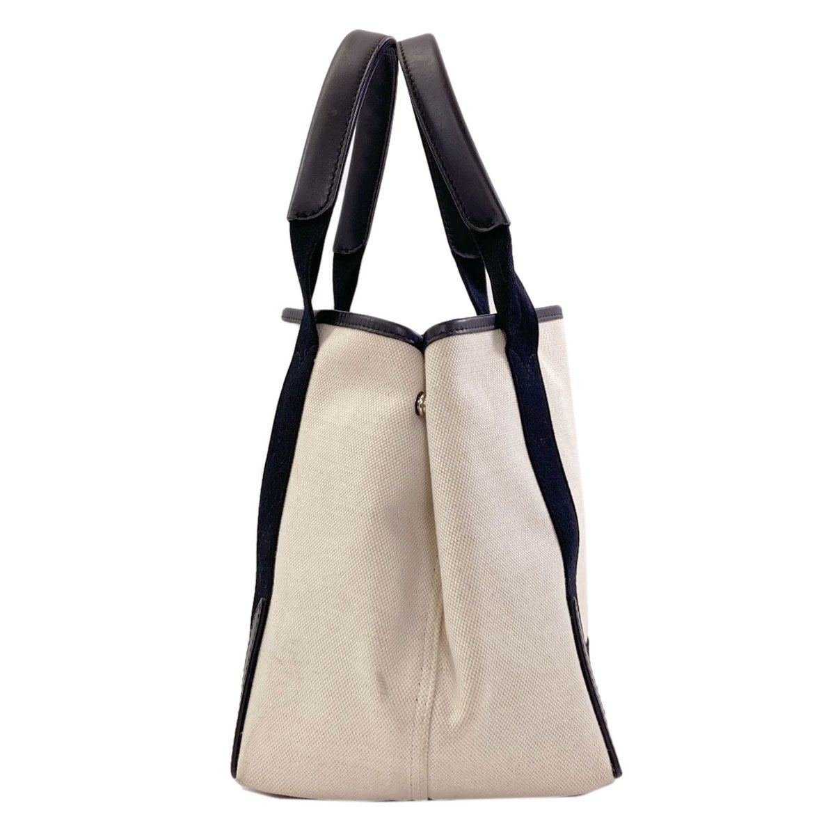 Balenciaga Navy Cabas Tote Bag Canvas — view 3
