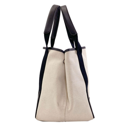 Balenciaga Navy Cabas Tote Bag Canvas — view 3