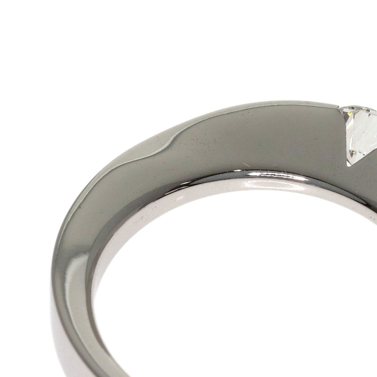 Cartier Dating with Diamond 46 Ring 18k White Gold — view 8