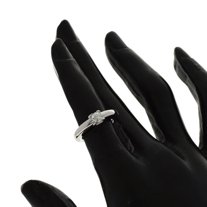 Cartier C de Cartier Solitaire Diamond 46 Ring 18k White Gold — view 7