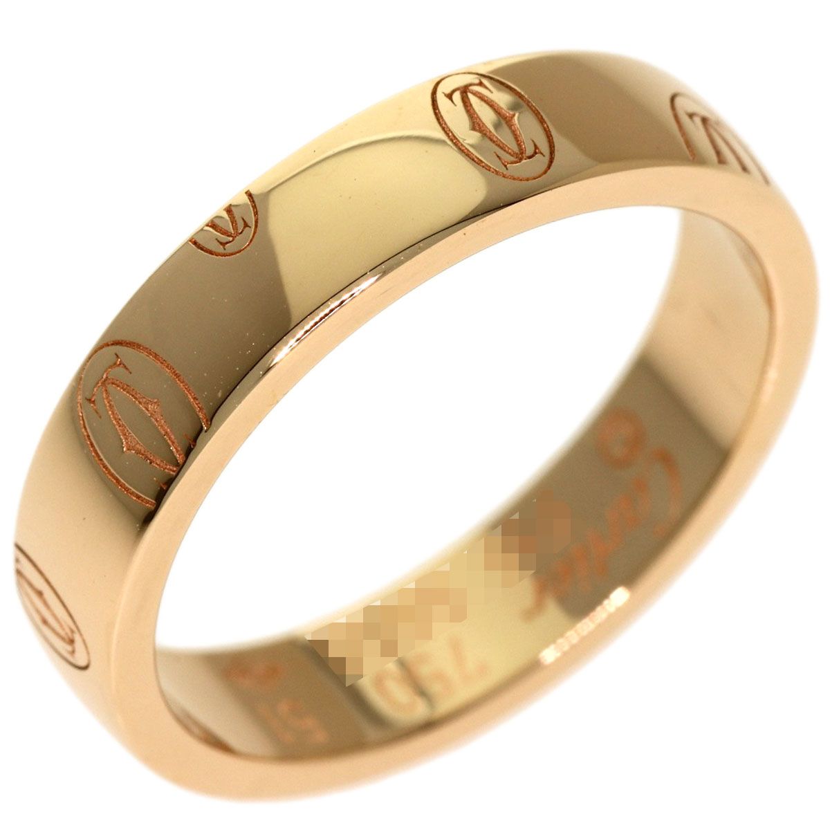 Cartier Happy Birthday 51 Ring 18k Pink Gold — view 2