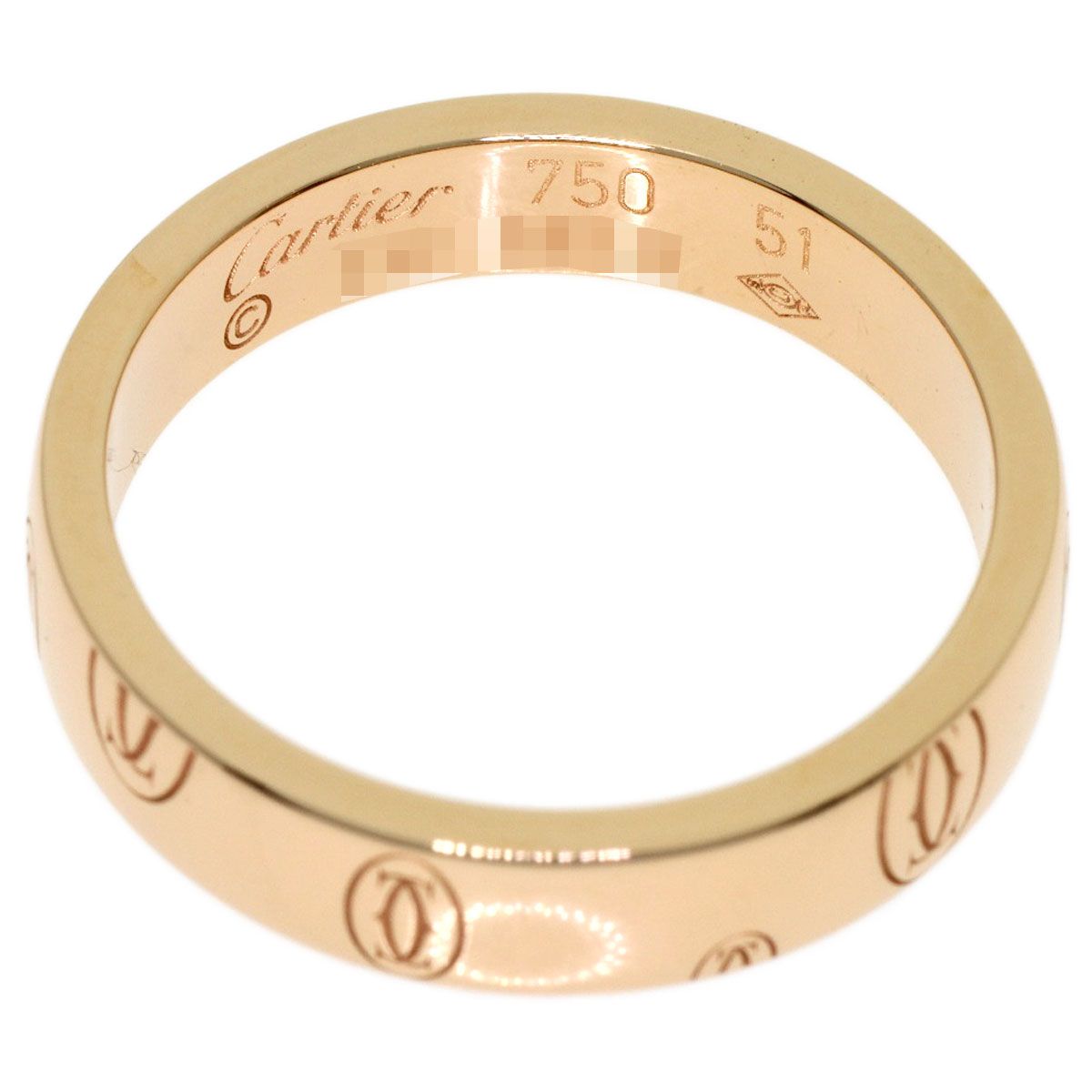 Cartier Happy Birthday 51 Ring 18k Pink Gold — view 4