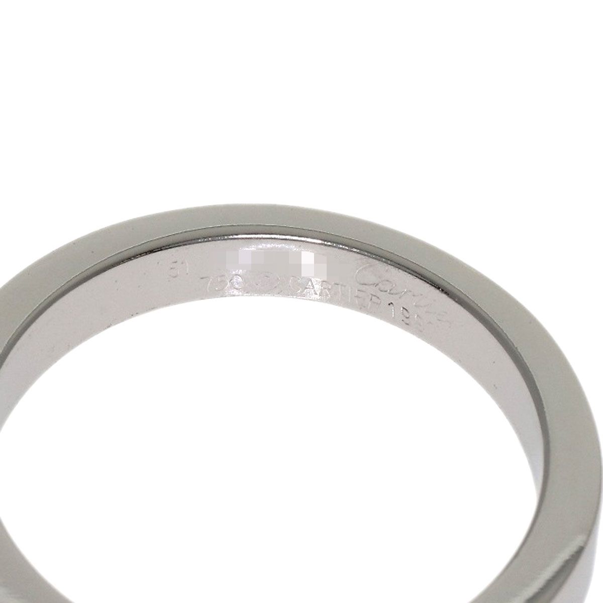 Cartier Tank Ring Diamond 51 18k White Gold — view 5