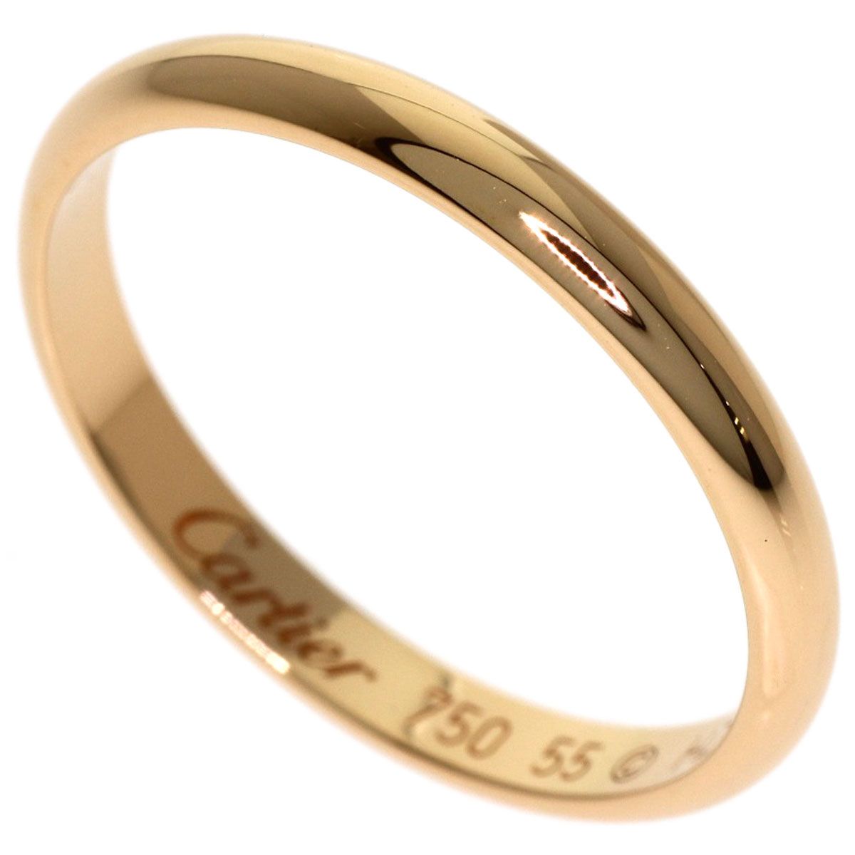 Cartier Wedding 55 Ring 18k Pink Gold