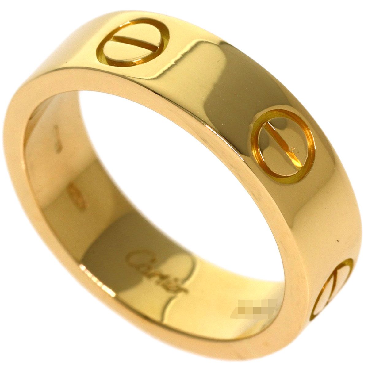 Cartier Love Ring 54 18k Yellow Gold