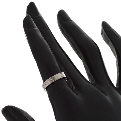 Cartier Mini Love Ring 48 18k White Gold — view 6