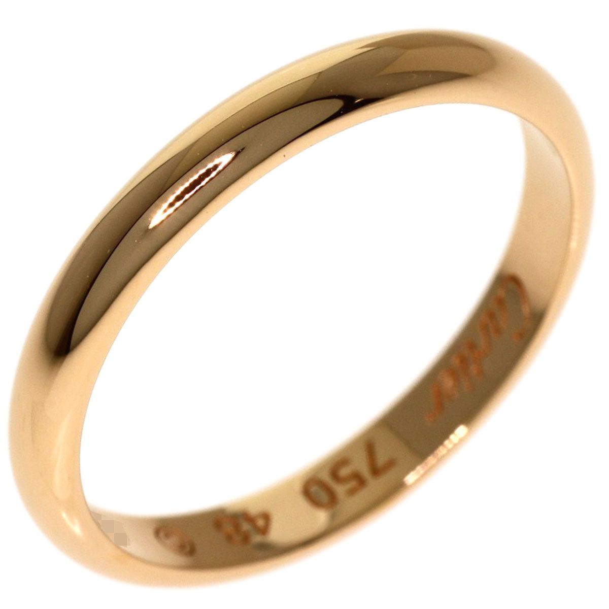 Cartier Wedding 48 Ring 18k Pink Gold — view 2