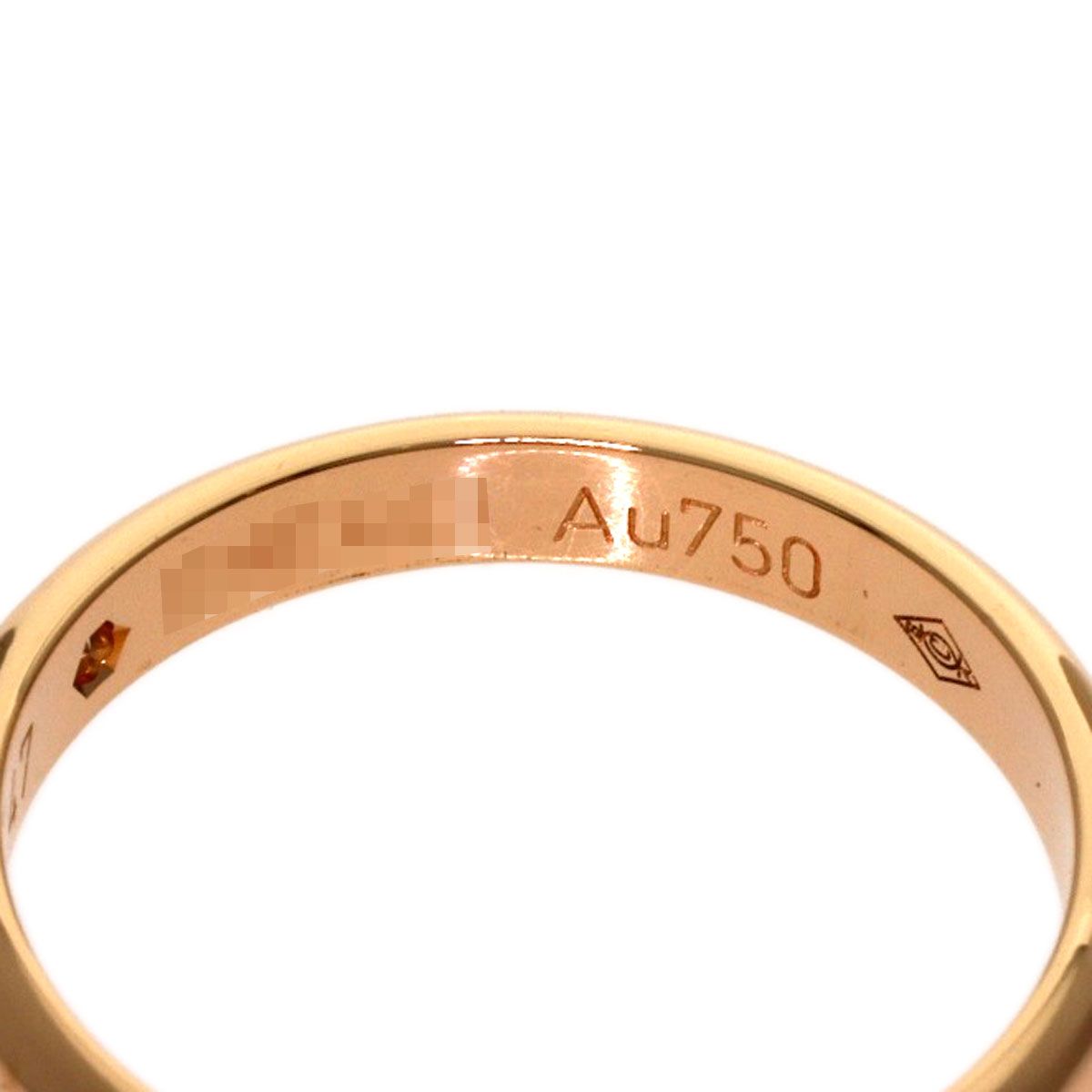 Cartier Wedding Diamond 47 Ring 18k Pink Gold — view 6