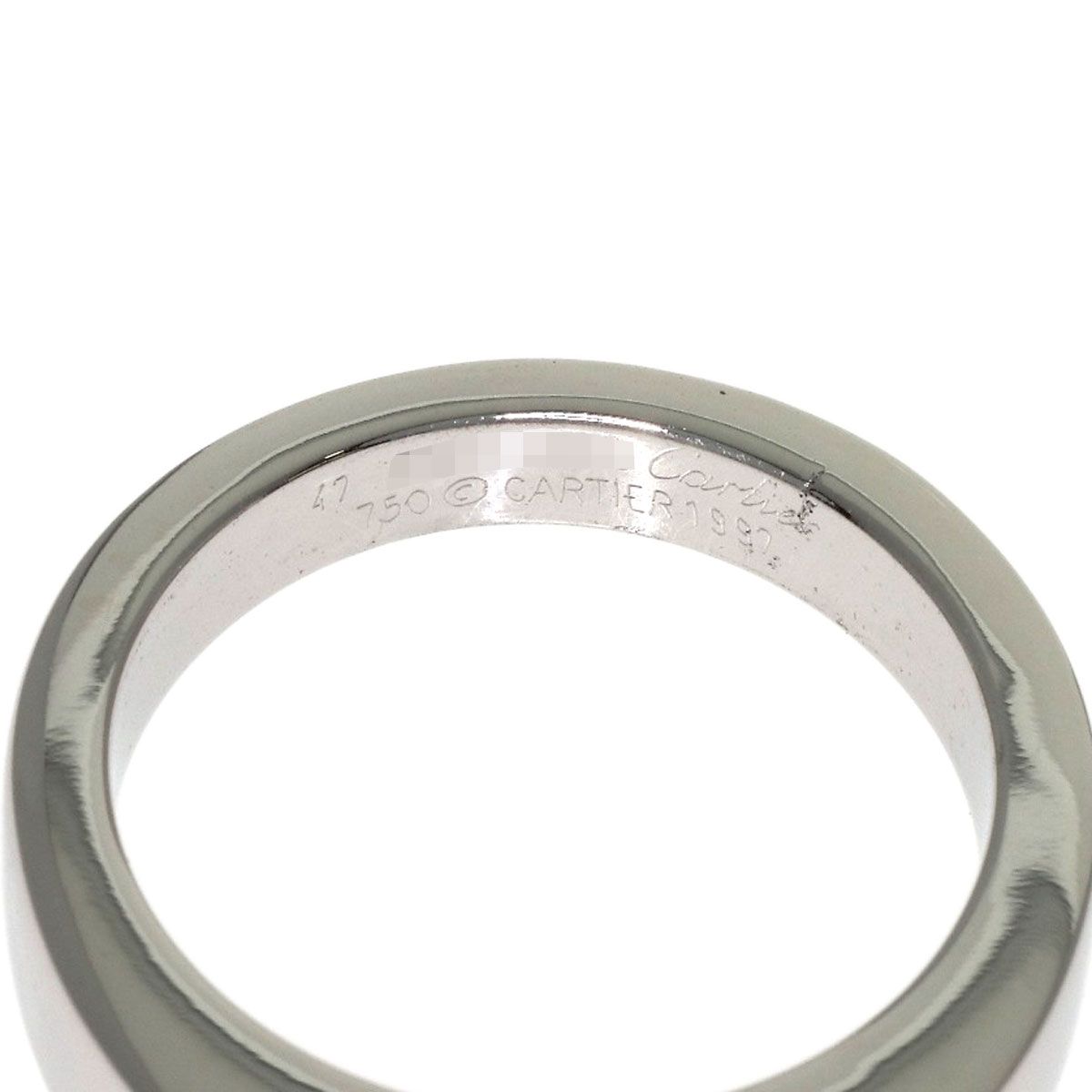 Cartier Tank Ring Diamond 47 18k White Gold — view 5