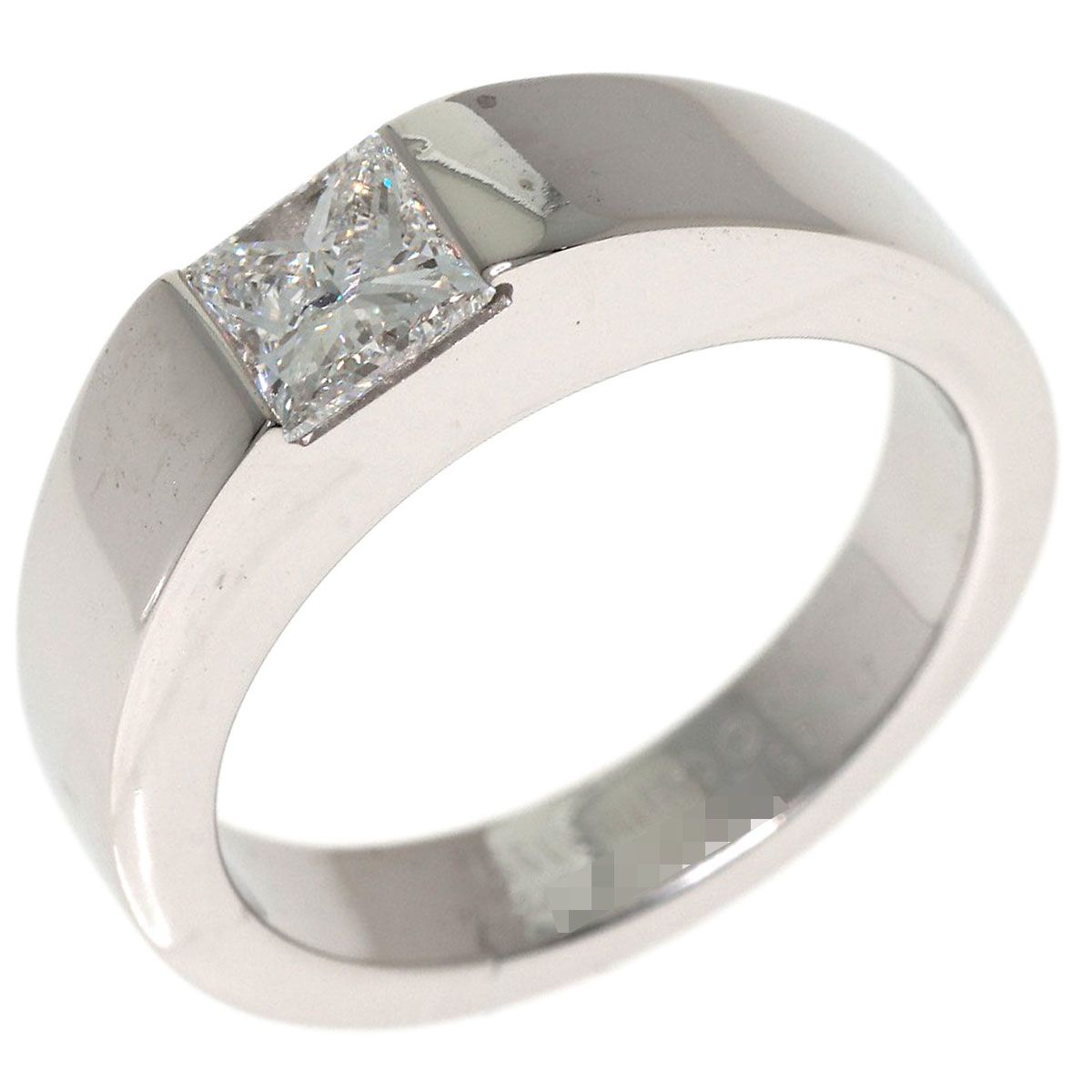 Cartier Tank Ring Diamond 47 18k White Gold — view 2