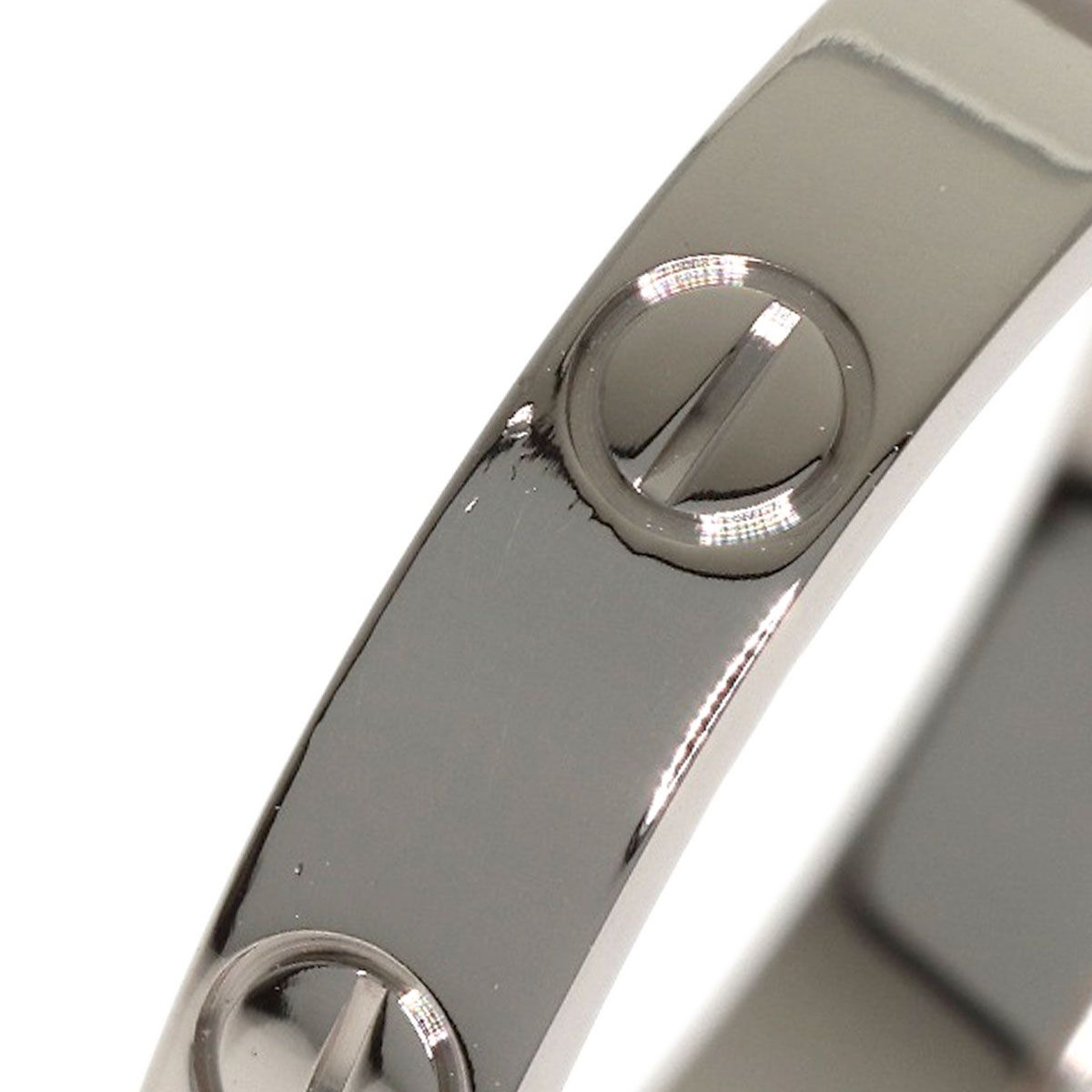 Cartier Mini Love Ring 53 18k White Gold — view 6