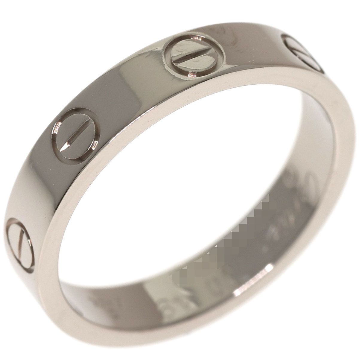 Cartier Mini Love Ring 49 18k White Gold — view 2