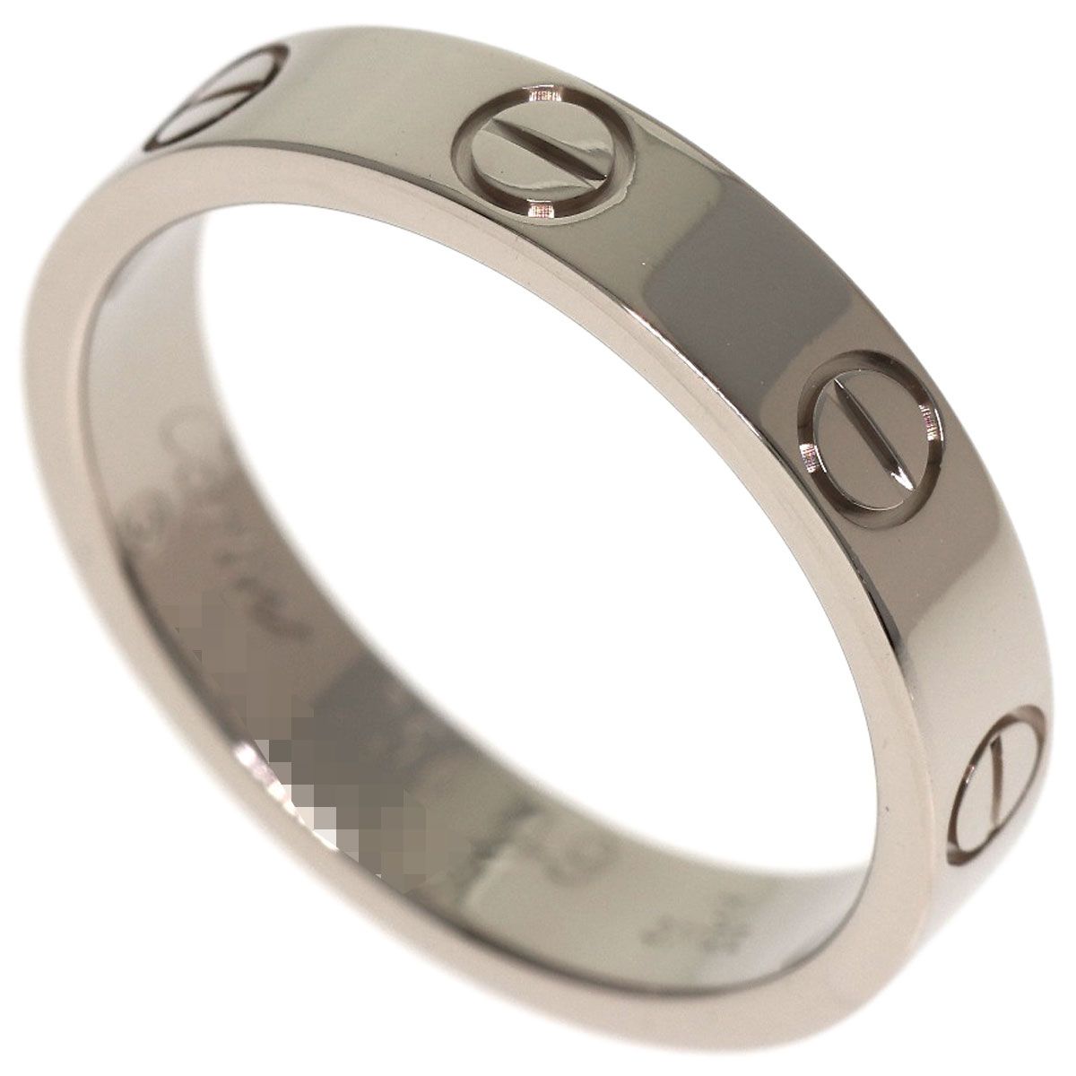 Cartier Mini Love Ring 49 18k White Gold