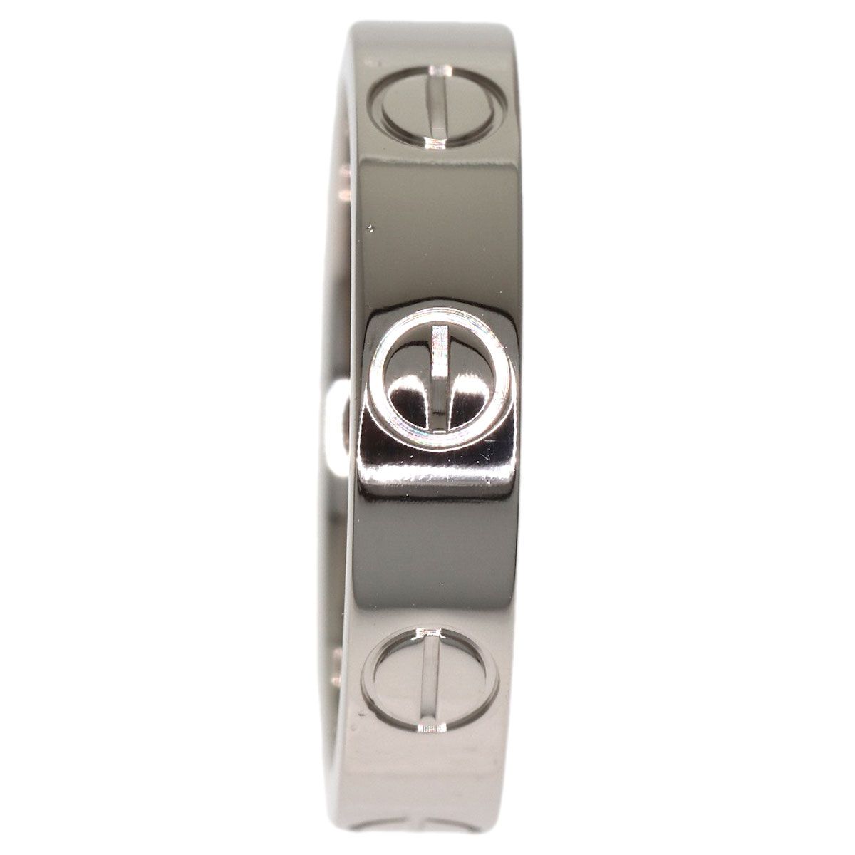 Cartier Mini Love Ring 46 18k White Gold — view 3