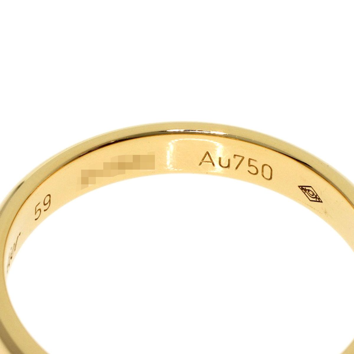 Cartier Wedding 59 Ring 18k Yellow Gold — view 5