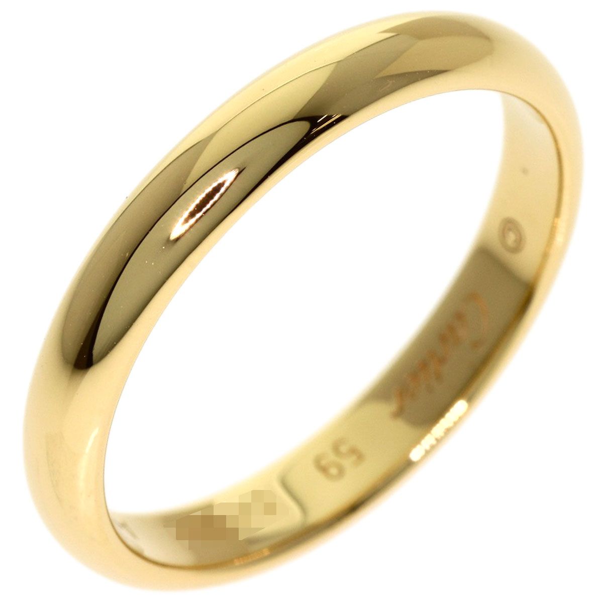 Cartier Wedding 59 Ring 18k Yellow Gold — view 2