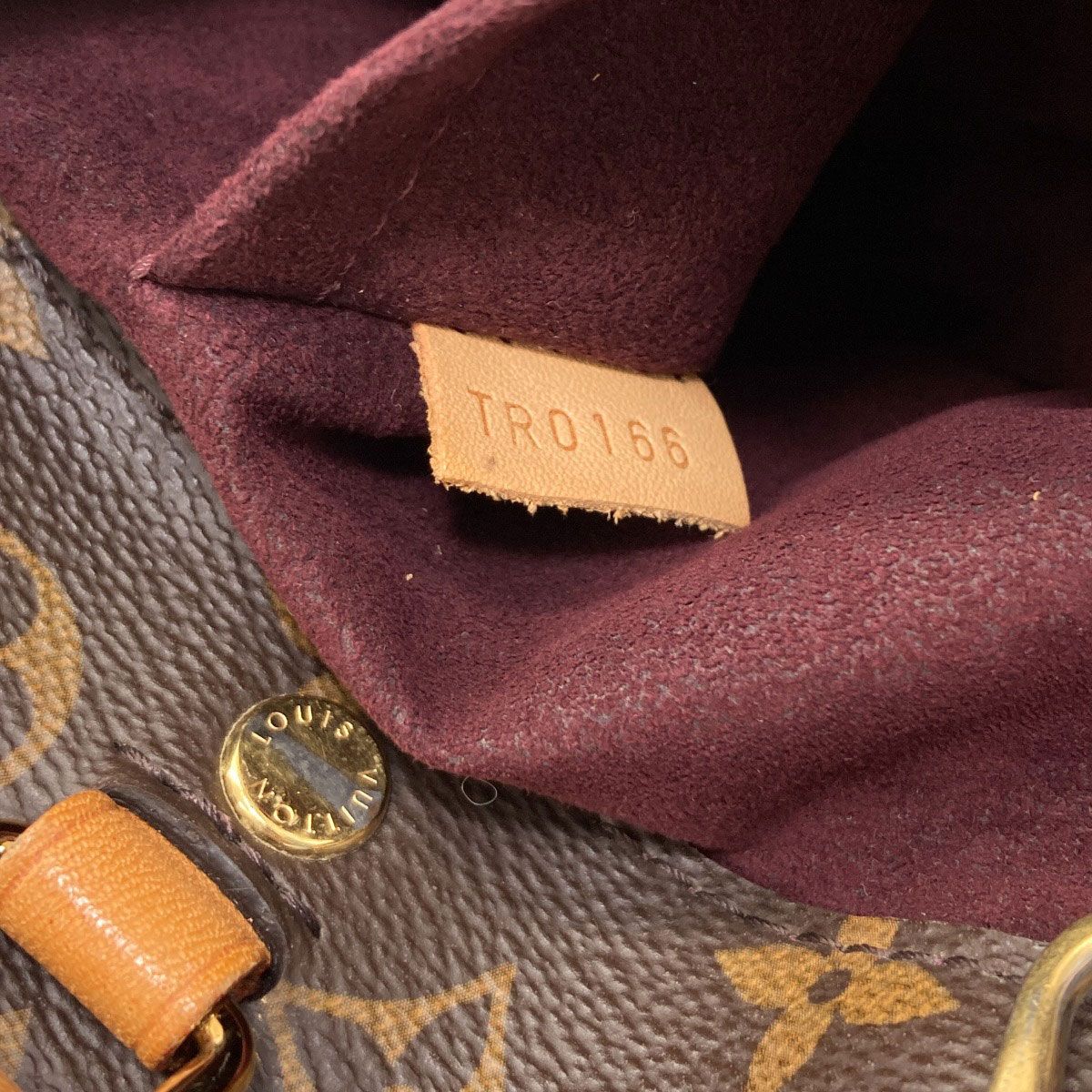 Louis Vuitton Montaigne BB Handbag Monogram Canvas — view 7