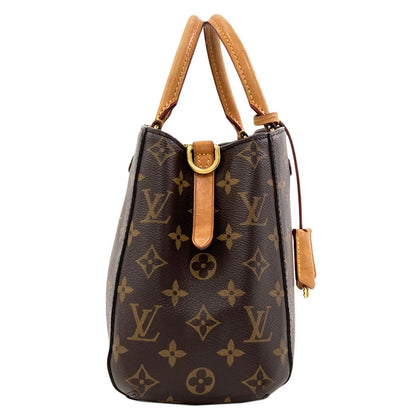 Louis Vuitton Montaigne BB Handbag Monogram Canvas — view 3
