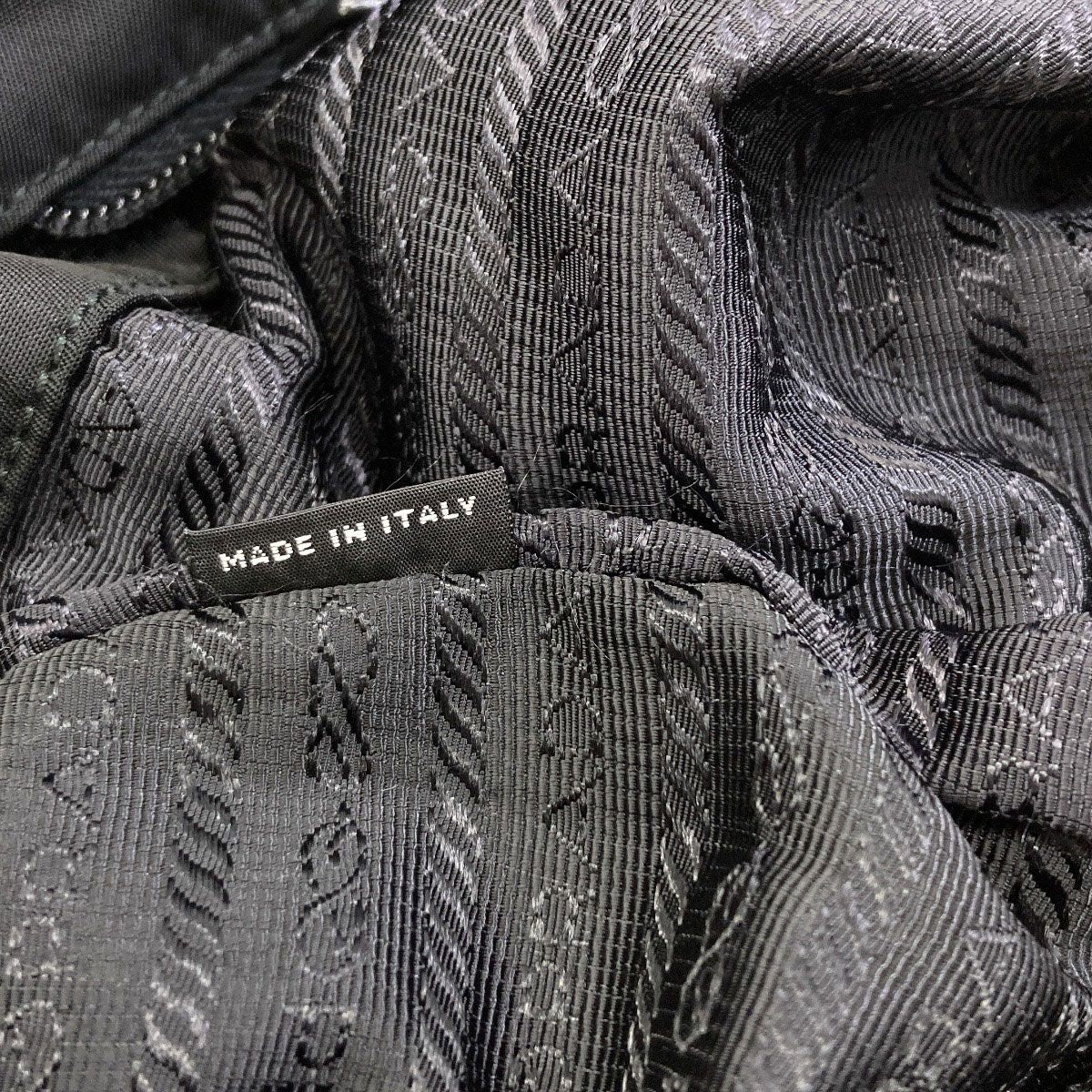 Prada Logo 2-Way Tote Bag Nylon — view 7