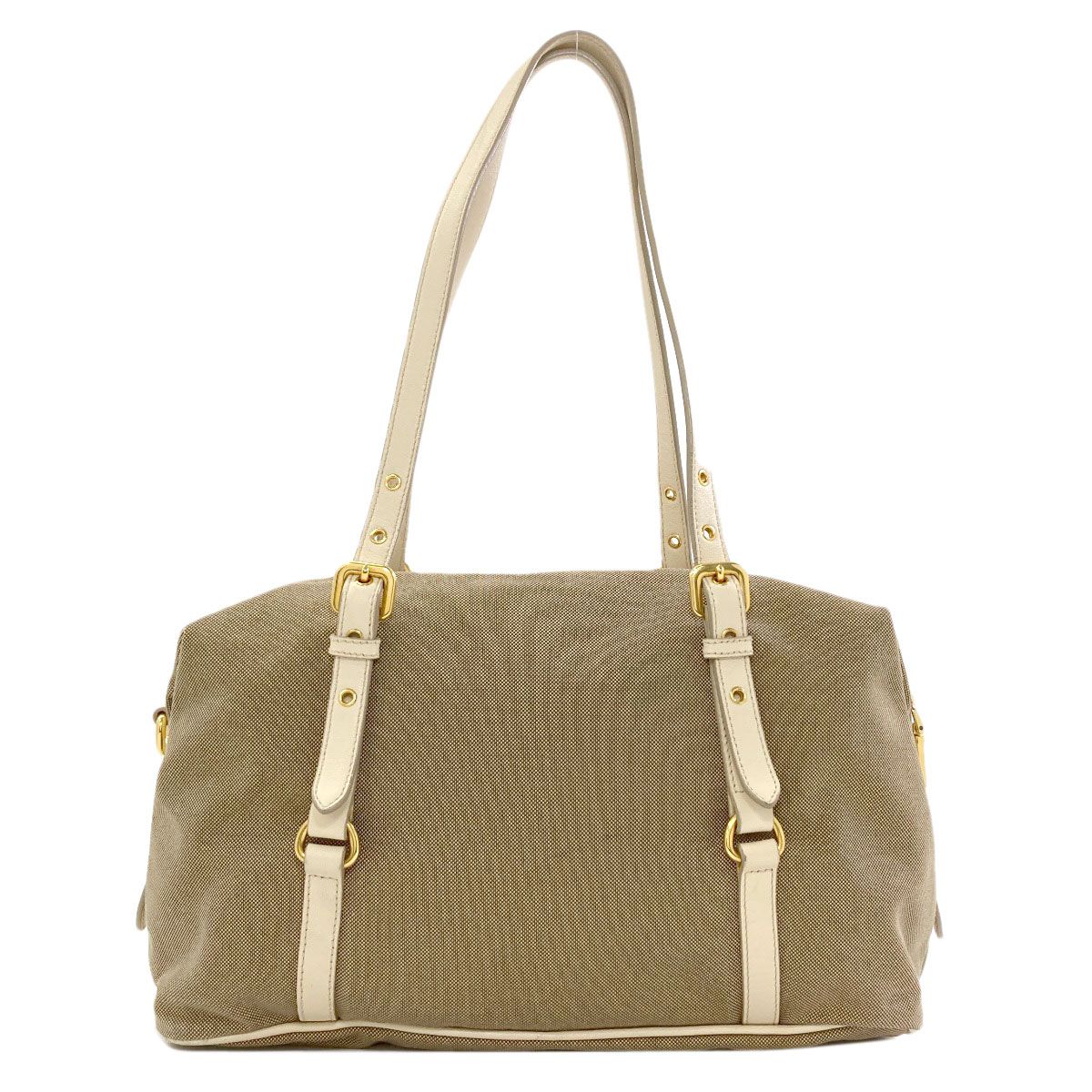 Prada Logo Tote Bag Canvas — view 2