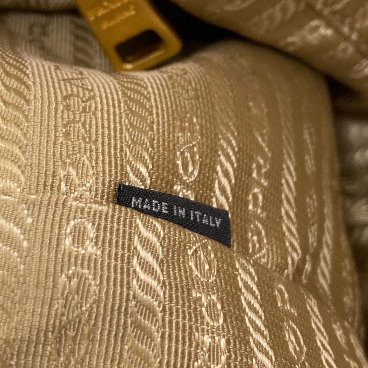 Prada Logo Tote Bag Canvas — view 7